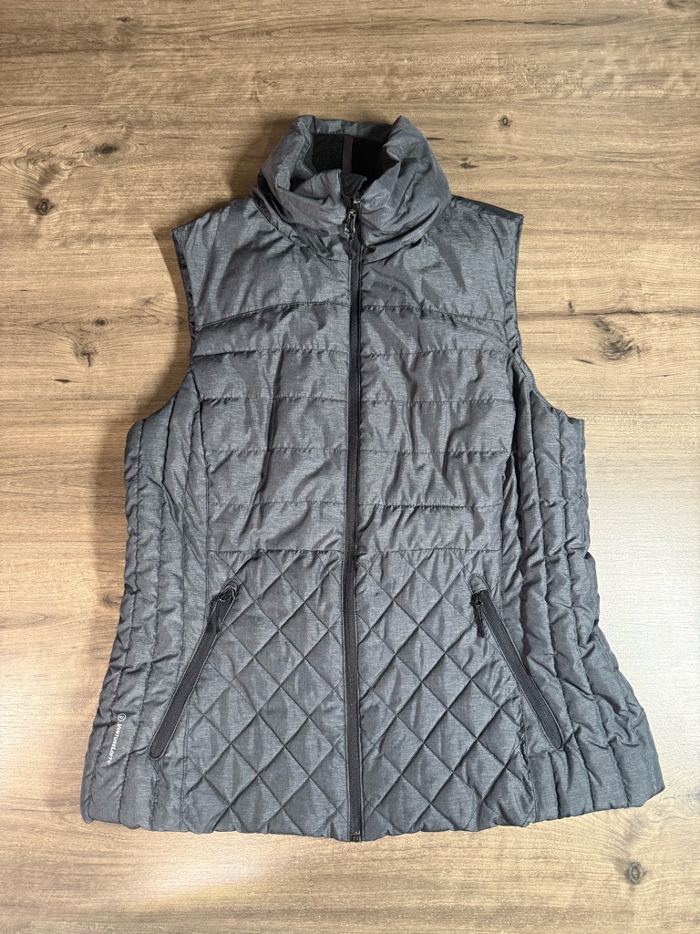 Championship Honeycomb Puffer Sleeveless Vest FullZip Vest Large